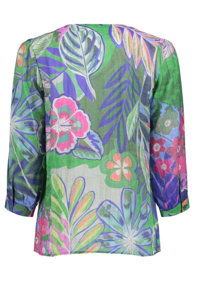 BLOUSE 53461 20 Blue Green